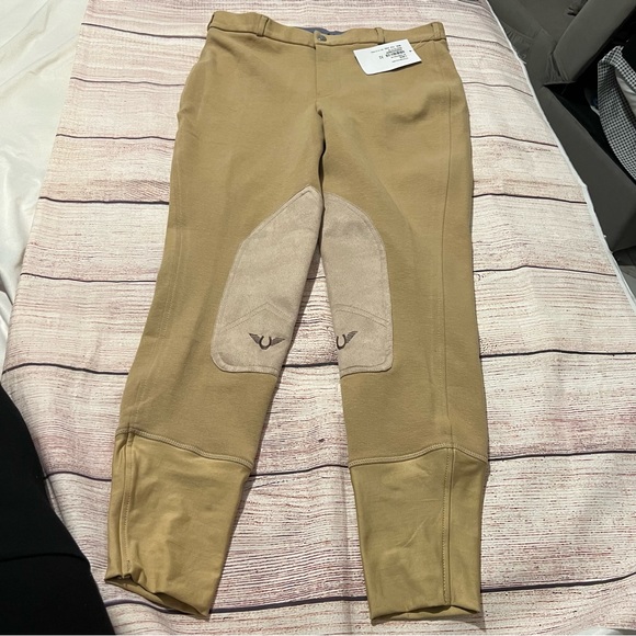 Tuffrider cotton knee patch men pants. Size 32 - Picture 2 of 12